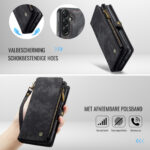 Solidenz Urban Wallet Samsung Galaxy A57 hoesje – Zwart - 2