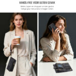 Solidenz Urban Wallet Samsung Galaxy A37 hoesje – Zwart - 5