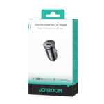 Joyroom 30W Dual USB-C Mini Autolader – Zwart - 9