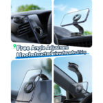 Joyroom Buigbare Magnetische Auto Telefoonhouder – Zwart - 7