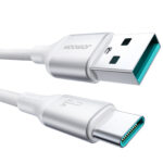 Joyroom Flash Series 3A USB-A naar USB-C Kabel 2 Meter – Wit - 1