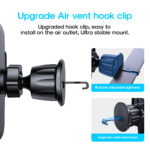 Joyroom Mechanische Ventilatierooster Auto Telefoonhouder – Zwart - 9