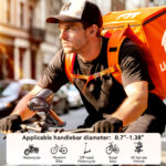 Joyroom Premium Telefoonhouder met Zonnescherm voor Fiets en Motor – Zwart - 7
