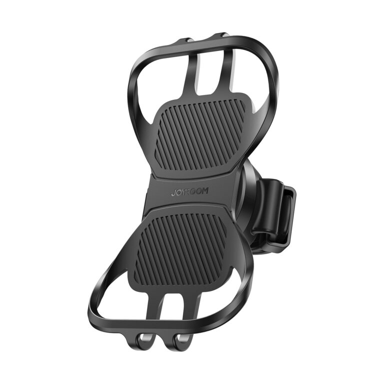 Joyroom Siliconen Telefoonhouder voor Fiets en Motor - Zwart