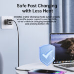 Joyroom Surpass Series 20W USB-C naar Lightning Kabel 0.25 Meter – Zwart - 3