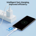 Joyroom USB-A naar Micro-USB Snellaadkabel 1 Meter – Zwart - 2