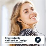 Joyroom USB-C Earphones – In-Ear Oordopjes met Microfoon – Geschikt voor Smartphones – Zwart - 3