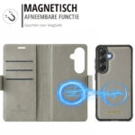 Solidenz 2-in-1 Magnetisch Wallet Case voor Samsung Galaxy A37 – Beige - 5