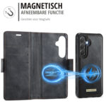 Solidenz 2-in-1 Magnetisch Wallet Case voor Samsung Galaxy A57 – Zwart - 5