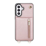 Solidenz Fashion Portemonnee hoesje met koord Samsung Galaxy A57 – Roségoud - 6