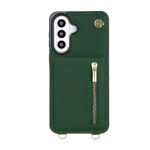 Solidenz Fashion Portemonnee hoesje met koord Samsung Galaxy A57 – Groen - 6