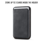Solidenz Magnetisch Wallet Backcover voor Samsung Galaxy A57 – Zwart - 6