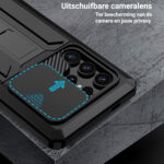 Stofdicht metalen hoes Samsung Galaxy S26 Ultra – Zwart - 5