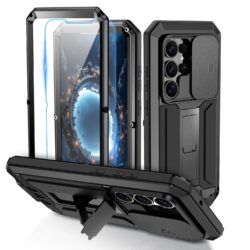 Stofdicht metalen hoes Samsung Galaxy S26 Ultra - Zwart