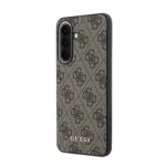 Guess 4G Charm Backcover Hoesje Samsung Galaxy A57 – Bruin - 1