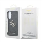 Guess PU 4G Metal Logo Backcover Hoesje Samsung Galaxy A57 – Grijs - 6