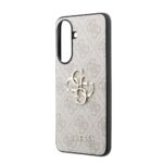 Guess PU 4G Metal Logo Backcover Hoesje Samsung Galaxy A57 – Roze - 4