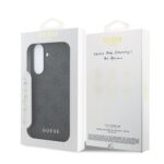 Guess PU 4G Classic Logo Backcover Hoesje Samsung Galaxy A37 – Grijs - 6