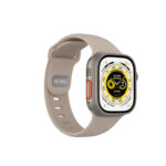 WiWU Comf Secur Bandje Apple Watch (44/45/46/49 mm) - Grijs