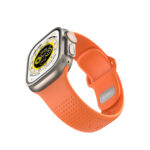 WiWU Comf Secur Bandje Apple Watch (44/45/46/49 mm) – Oranje - 2