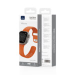 WiWU Comf Secur Bandje Apple Watch (44/45/46/49 mm) – Oranje - 6