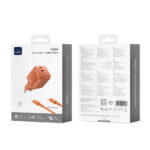 WiWU Cube 45W Dual USB-C PD Snellader Combo – Oranje - 4