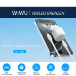 WiWU Cube 45W Dual USB-C PD Snellader Combo – Wit - 3