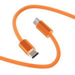 WiWU Essen 240W USB-C naar USB-C Snellaadkabel 1.5 Meter – Oranje - 1