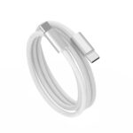 WiWU Essen 240W USB-C naar USB-C Snellaadkabel 1.5 Meter – Wit - 2