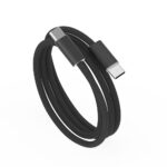 WiWU Essen 240W USB-C naar USB-C Snellaadkabel 1.5 Meter – Zwart - 2