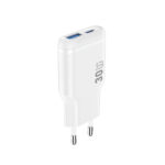 WiWU Essen Slim 30W Ultra-Compacte GaN Oplader USB-C – Wit - 1