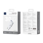 WiWU Essen Slim 30W Ultra-Compacte GaN Oplader USB-C – Wit - 4