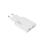 WiWU Essen Slim 65W Ultra-Compacte GaN Oplader USB-C – Wit - 3