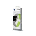 WiWU Mag Secur Magnetisch Siliconen Bandje voor Apple Watch (44/45/46/49 mm) – Grijs en Groen - 9