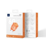 WiWU Oplader Jelly 60W AVS GaN Fast Charger USB-C – Oranje - 3