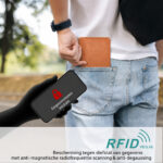 WiWU Paspoort Wallet RFID Paspoorthouder – Bruin - 6