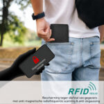 WiWU Paspoort Wallet RFID Paspoorthouder – Zwart - 6