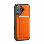 Solidenz MagSafe Wallet Backcover voor iPhone 16 – Oranje - 1