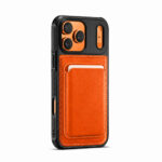 Solidenz MagSafe Wallet Backcover voor iPhone 17 Pro – Oranje - 1