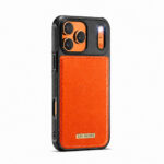 Solidenz MagSafe Wallet Backcover voor iPhone 17 Pro – Oranje - 3