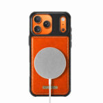 Solidenz MagSafe Wallet Backcover voor iPhone 17 Pro – Oranje - 4