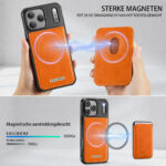 Solidenz MagSafe Wallet Backcover voor iPhone 17 Pro – Oranje - 5