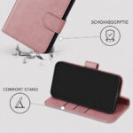 Solidenz bookcase iPhone 15 Pro – Roségoud - 3