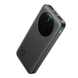 Joyroom Powerbank 10.000 mAh 12W met LED-indicator en 3 uitgangen - Zwart