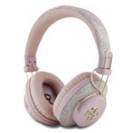 Guess Big 4G Monogram Draadloze Koptelefoon - Roze