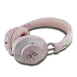 Guess Big 4G Monogram Draadloze Koptelefoon – Roze - 1