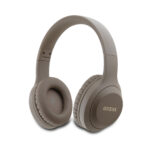 Guess Classic Silver Logo Draadloze Koptelefoon - Bruin