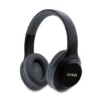 Guess Classic Silver Logo Draadloze Koptelefoon - Zwart