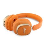 Guess Rectangle Metal Script Logo ENC Draadloze Koptelefoon – Oranje - 4
