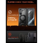 Supcase UB Grip Mag MagSafe Hoesje voor Samsung Galaxy Z Fold 8 – Zwart - 3